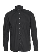 Bs Hannon Modern Fit Shirt Tops Shirts Business Black Bruun & Stengade