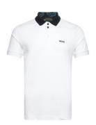 Paule 1 Sport Polos Short-sleeved White BOSS