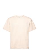 Crew T-Shirt Tops T-Kortærmet Skjorte Cream Les Deux