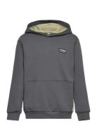 Hmlglen Hoodie Sport Sweatshirts & Hoodies Hoodies Grey Hummel
