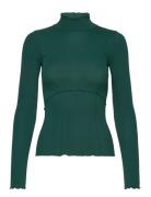 Organic T-Shirt Tops T-shirts & Tops Long-sleeved Green Rosemunde