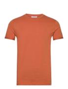 Nørregaard T-Shirt - Seasonal Tops T-Kortærmet Skjorte Orange Les Deux