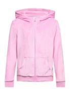 Nkfnajala Ls Vel Card Wh Tops Sweatshirts & Hoodies Hoodies Pink Name ...
