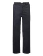 Silas Classic Trousers Bottoms Trousers Chinos Navy Double A By Wood W...