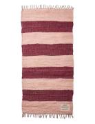 Chindi Rug Home Textiles Rugs & Carpets Cotton Rugs & Rag Rugs Red Bon...