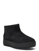 Cool Suede Snowboot Shoes Wintershoes Black Tommy Hilfiger