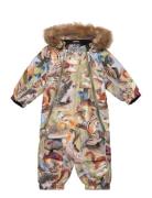 Pyxis Fur Outerwear Coveralls Snow-ski Coveralls & Sets Multi/patterne...