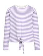 Vmsillealma Ls Knot Top Jrs Girl Tops T-shirts Long-sleeved T-Skjorte ...