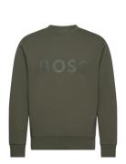 Salbo Sport Sweatshirts & Hoodies Sweatshirts Khaki Green BOSS