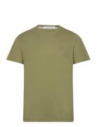Ck Embro Badge Tee Tops T-Kortærmet Skjorte Green Calvin Klein Jeans