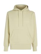 Institutional Hoodie Tops Sweatshirts & Hoodies Hoodies Beige Calvin K...