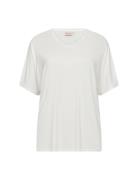 Wa-Stella Tops T-shirts & Tops Short-sleeved White Wasabiconcept