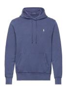 Loopback Fleece Hoodie Tops Sweatshirts & Hoodies Hoodies Blue Polo Ra...