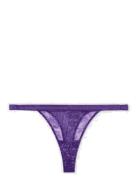 Mesh Thong G-streng Undertøj Purple Understatement Underwear