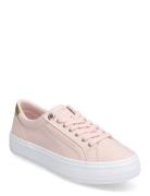 Essential Vulc Canvas Sneaker Low-top Sneakers Pink Tommy Hilfiger