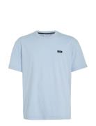 Cotton Comfort Fit T-Shirt Tops T-Kortærmet Skjorte Blue Calvin Klein