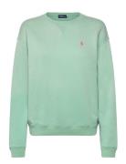 Fleece Crewneck Pullover Tops Sweatshirts & Hoodies Sweatshirts Green ...