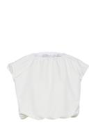 Breegz Blouse Tops Blouses Sleeveless White Gestuz