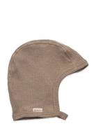 Hoody Accessories Headwear Hats Baby Hats Brown MarMar Copenhagen