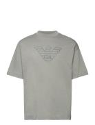 T-Shirt Designers T-Kortærmet Skjorte Grey Emporio Armani