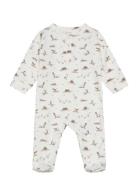 Romper Ls Pyjamas Sie Jumpsuit Multi/patterned Fixoni