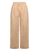 Relaxed Linen Pants Bottoms Trousers Beige GANT