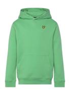 Pullover Hoodie Tops Sweatshirts & Hoodies Hoodies Green Lyle & Scott