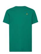Plain T-Shirt Tops T-Kortærmet Skjorte Green Lyle & Scott