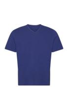 Sloggi Men Go Shirt V-Neck Regular Tops T-Kortærmet Skjorte Blue Slogg...