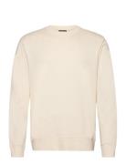 M Crew Neck Sweat Designers Sweatshirts & Hoodies Sweatshirts Cream J....