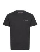 Heavyweight Organic Logo Tee Tops T-Kortærmet Skjorte Black S.T. VALEN...