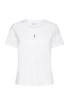 Women’s Relaxed T-Shirt Tops T-shirts & Tops Short-sleeved White RS Sp...
