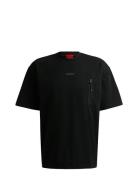 Doforesto Tops T-Kortærmet Skjorte Black HUGO