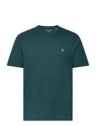 T-Shirts Short Sleeve Tops T-Kortærmet Skjorte Blue Marc O'Polo