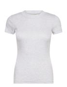 Ottille Tee Tops T-shirts & Tops Short-sleeved Grey Residus