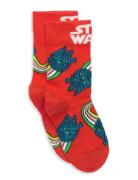 Star Wars™ Millennium Falcon Kids Sock Sokker Strømper Red Happy Socks