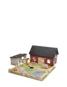 Micki Bondgård Toys Playsets & Action Figures Wooden Figures Multi/pat...