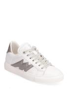 La Flash Smooth Calfskin + Bac Low-top Sneakers White Zadig & Voltaire