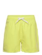 Swim Shorts, Solid Badeshorts Yellow Color Kids