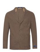 Modern Herringb Sport Coat Uldjakke Jakke Brown Polo Ralph Lauren