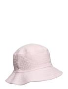 Bucket Hat Muslin Accessories Headwear Hats Bucket Hats Pink Huttelihu...