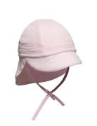 Summer Hat Muslin Solhat Pink Huttelihut