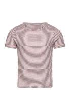 Striped T-Shirt Tops T-Kortærmet Skjorte Multi/patterned Copenhagen Co...