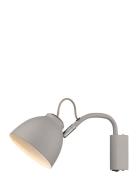 Nivå Home Lighting Lamps Wall Lamps Grey Halo Design