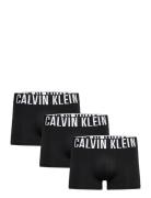 Trunk 3Pk Boxershorts Black Calvin Klein