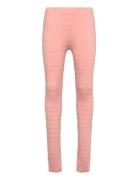 Leggings Jaquard Bottoms Leggings Pink Minymo