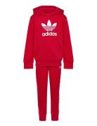 Hoodie Set Sets Sweatsuits Red Adidas Originals