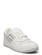 Tjw Retro Basket Tonal Logo Low-top Sneakers White Tommy Hilfiger