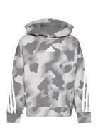 J Fi Aop Hd Tops Sweatshirts & Hoodies Hoodies Grey Adidas Sportswear