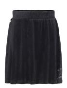 Luxe Ombre Diamante Skirt Dresses & Skirts Skirts Short Skirts Black J...